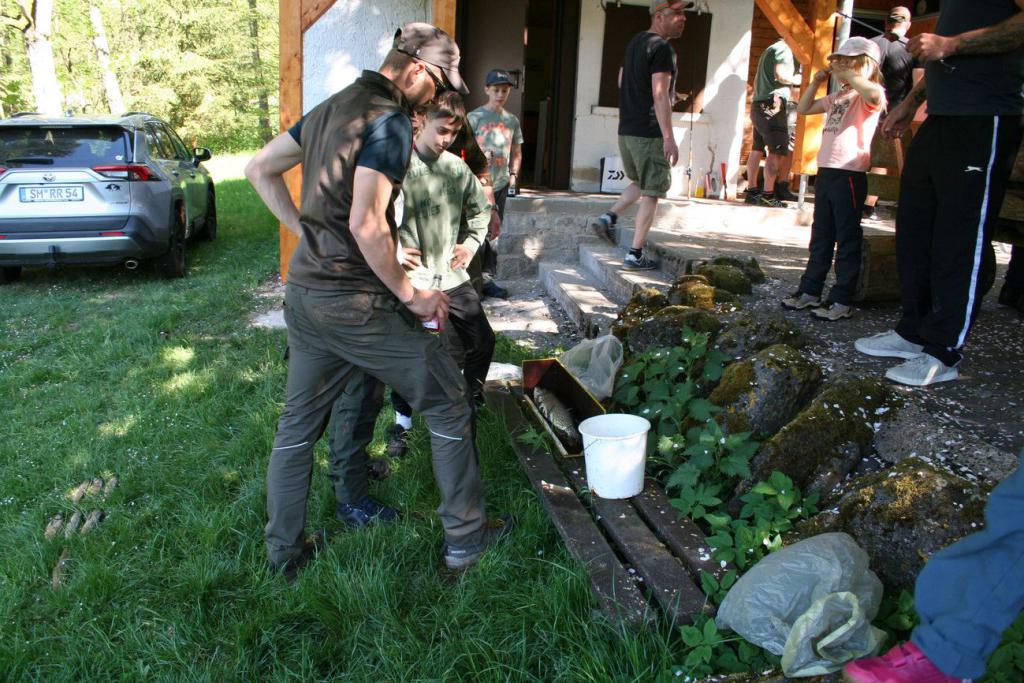 06_Auswertung Anangeln am Vereinsheim am 01. Mai 2025